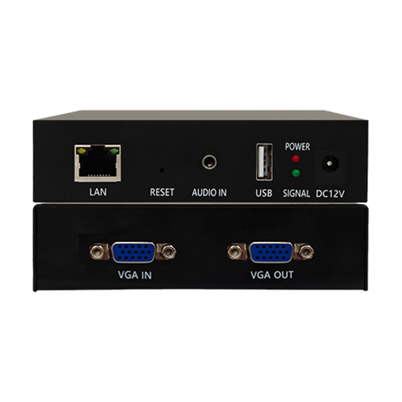 EN_VVN02 VGA Video Encoder, Max 1080P@60Hz High Resolution, Support External USB Storage For Live Streaming & IPTV Transmission