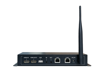 EN_HHN03_PRO CVDAW HDMI encoder/decoder, dual network ports, supports HDMI soft loop output and 4K60Hz hard loop output, supports USB external storage reading, suitable for security, live broadcast, industrial screen recording, cashier screen recording