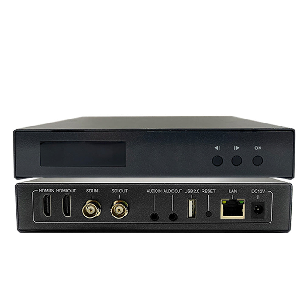 EN_HSN01 Professional HDMI Encoder Decoder Combo Low Bandwidth Consumption for Live Broadcast, Conference & Monitoring