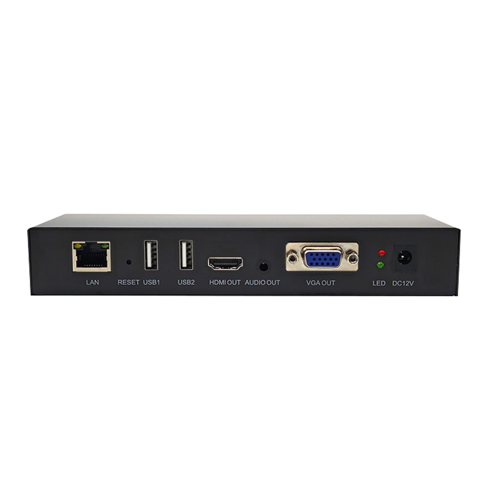DE_VHN02 CVDAW 1080P HD VGA+HDMI Decoder H.265 Network Signal Decoding Device for Security CCTV Monitoring System