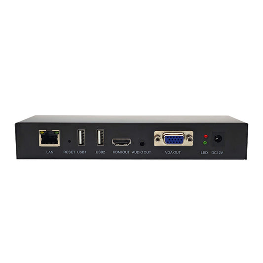 DE_VHN02 CVDAW 1080P HD VGA+HDMI Decoder H.265 Network Signal Decoding Device for Security CCTV Monitoring System