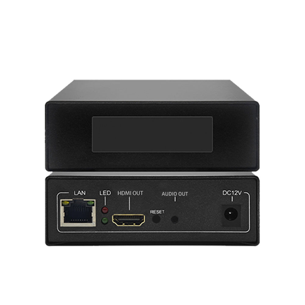 DE_NHN01 HDMI Video Decoder Support RTMP RTSP SRT FLV HLS TS for YouTube TikTok Live Streaming & Media Playback